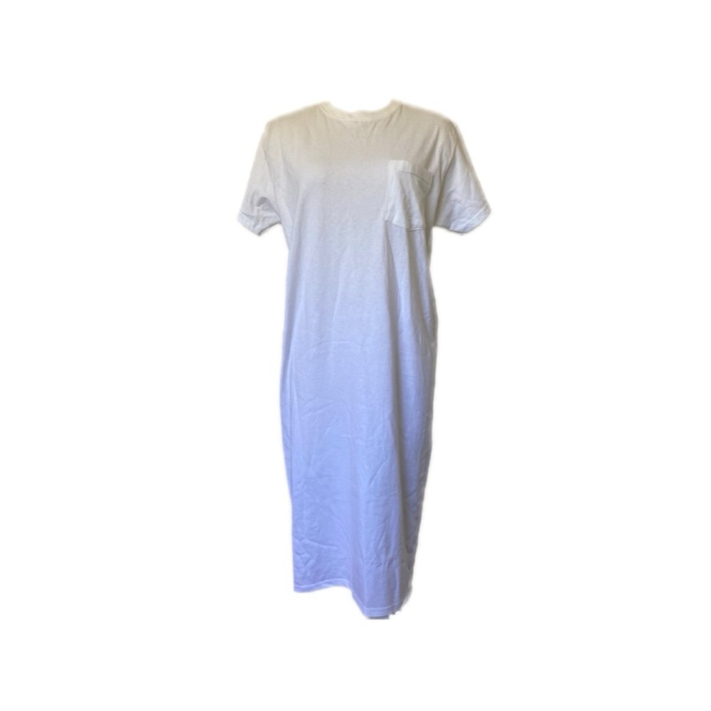 Classic White T Shirt Dress